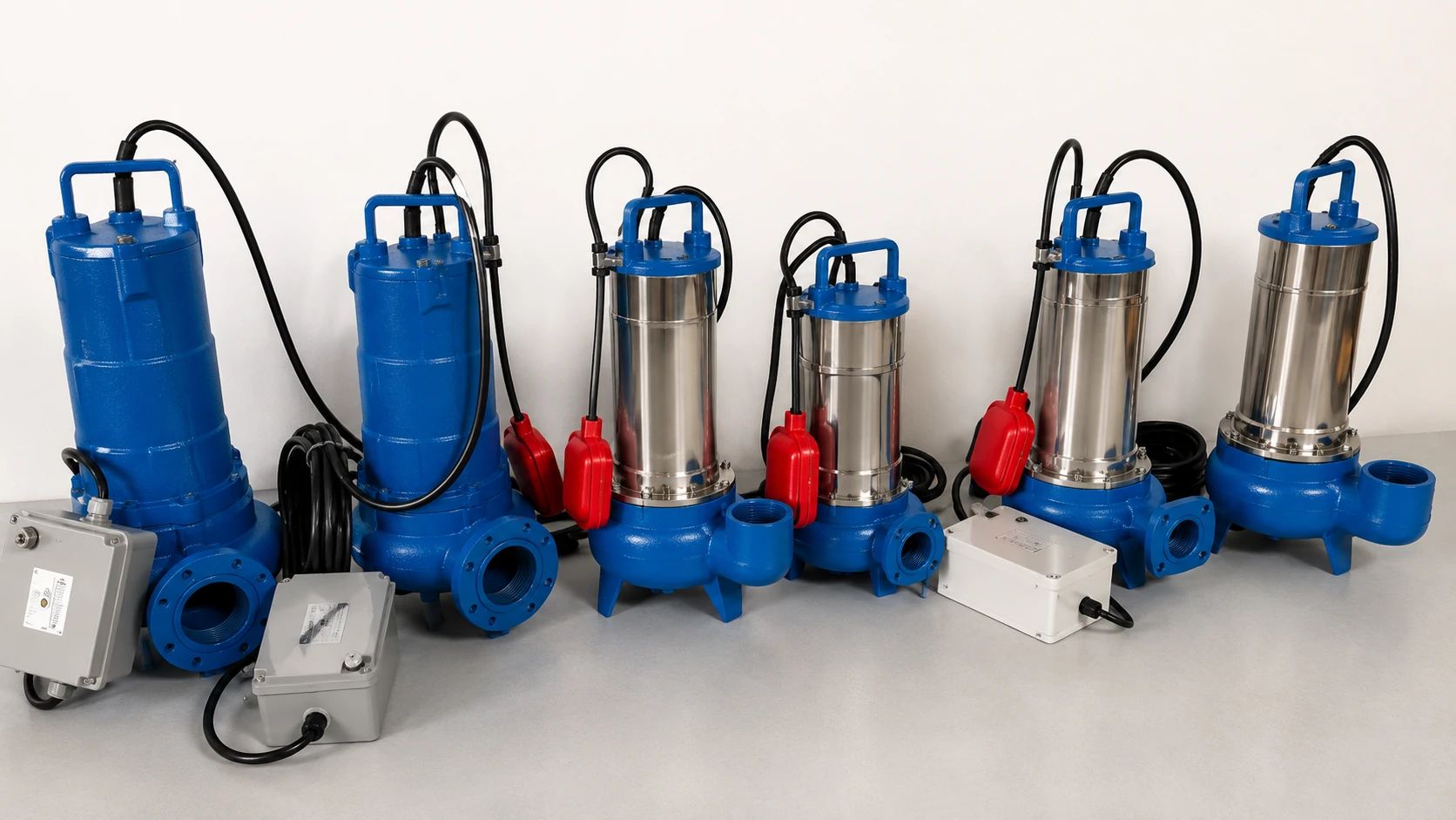 Pompe Sommerse per Sollevamento, Drenaggio e Acque Reflue | Ideal-Jet Gamma di pompe sommerse per il sollevamento delle acque reflue, drenaggio di locali allagati e gestione di impianti fognari civili e industriali.