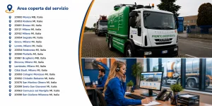 Camion autospurgo Ideal-Jet per pronto intervento allagamenti e fognature a Milano, Monza e Cologno Monzese.